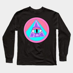 Pyramid eye Long Sleeve T-Shirt